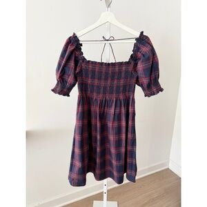 Hill House Iris Tartan Athena Nap Dress